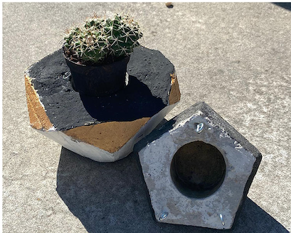 Textiles Werken: Beton DIY