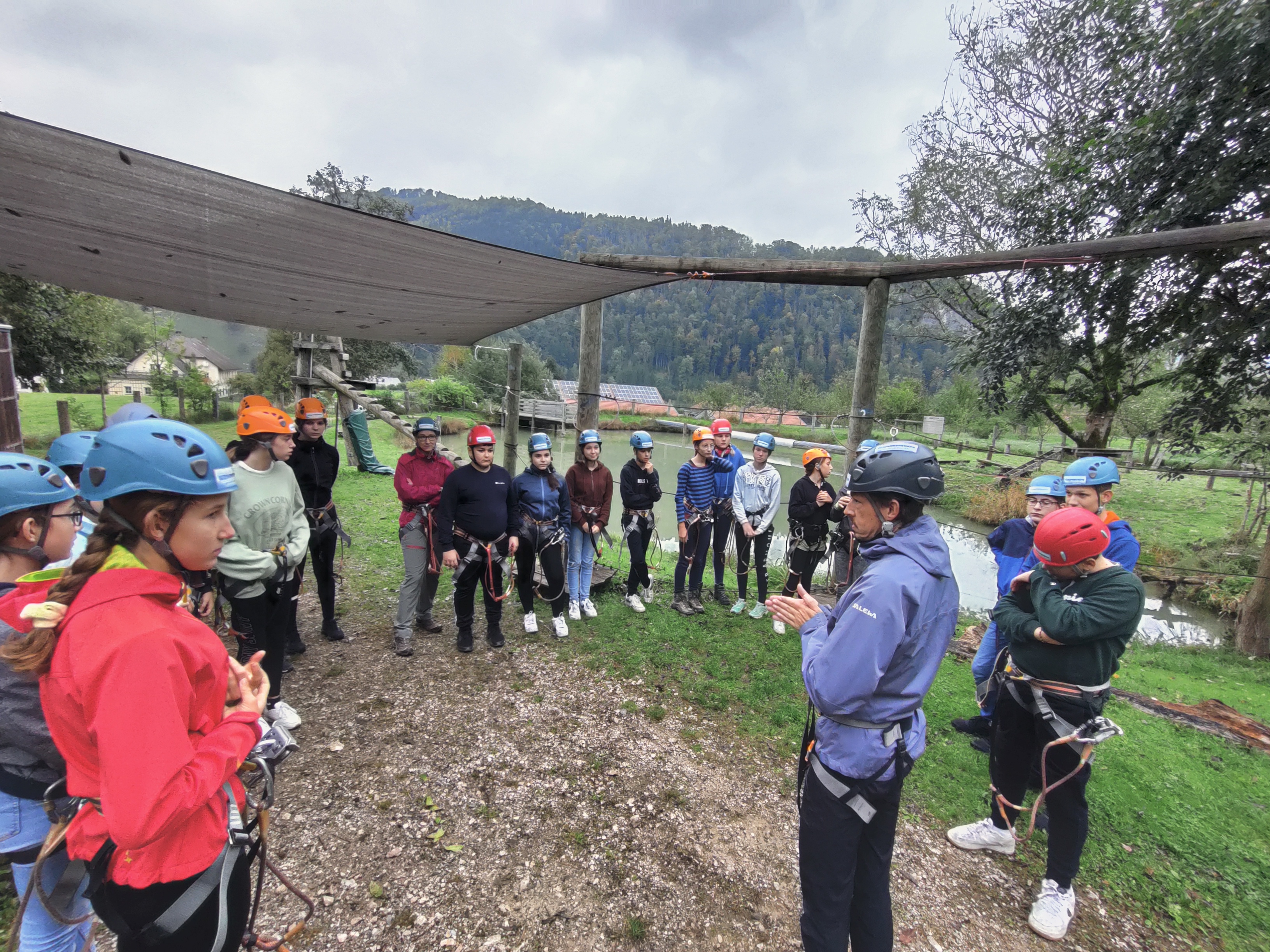 Abenteuer Hochseilgarten
