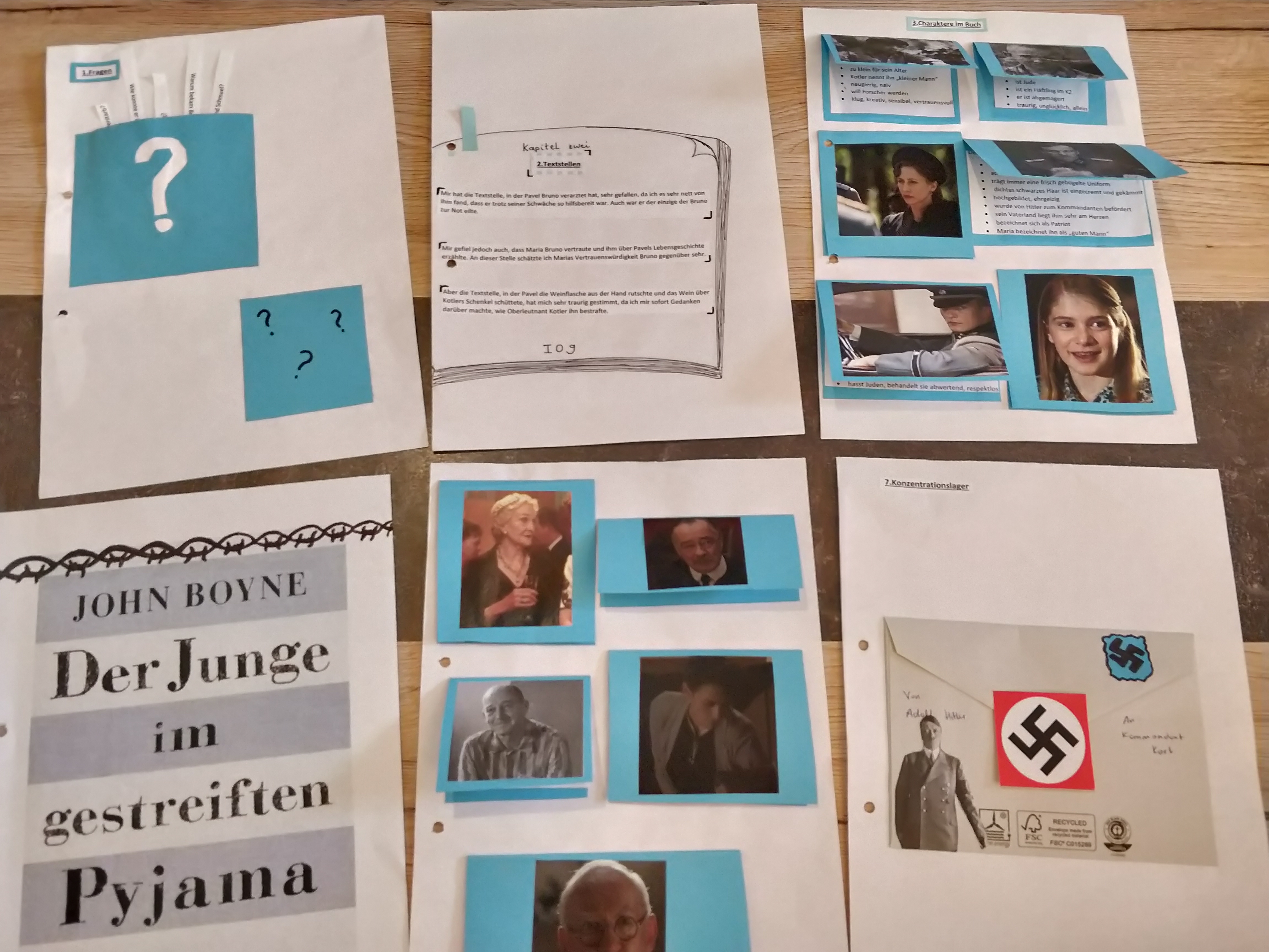 Der Junge Im Gestreiften Pyjama Arbeitsblätter Lösungen